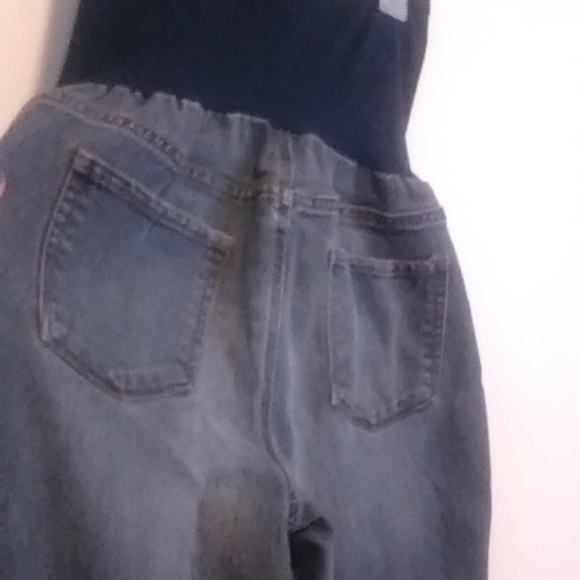 Maternity pants Indigo blue sz med - Picture 2 of 3